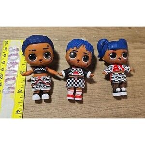 LOL SURPRISE Doll Downtown FAMILY SET OF 3 Baby Limited Edition 3.5” TALL
